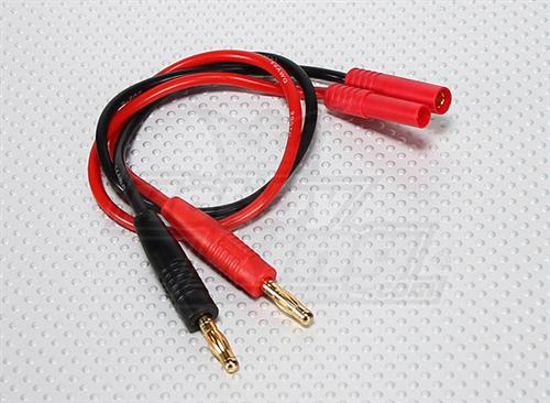 4MM-CHR - HXT 4MM to Banana Plug Charge Lead Adapter (18099)